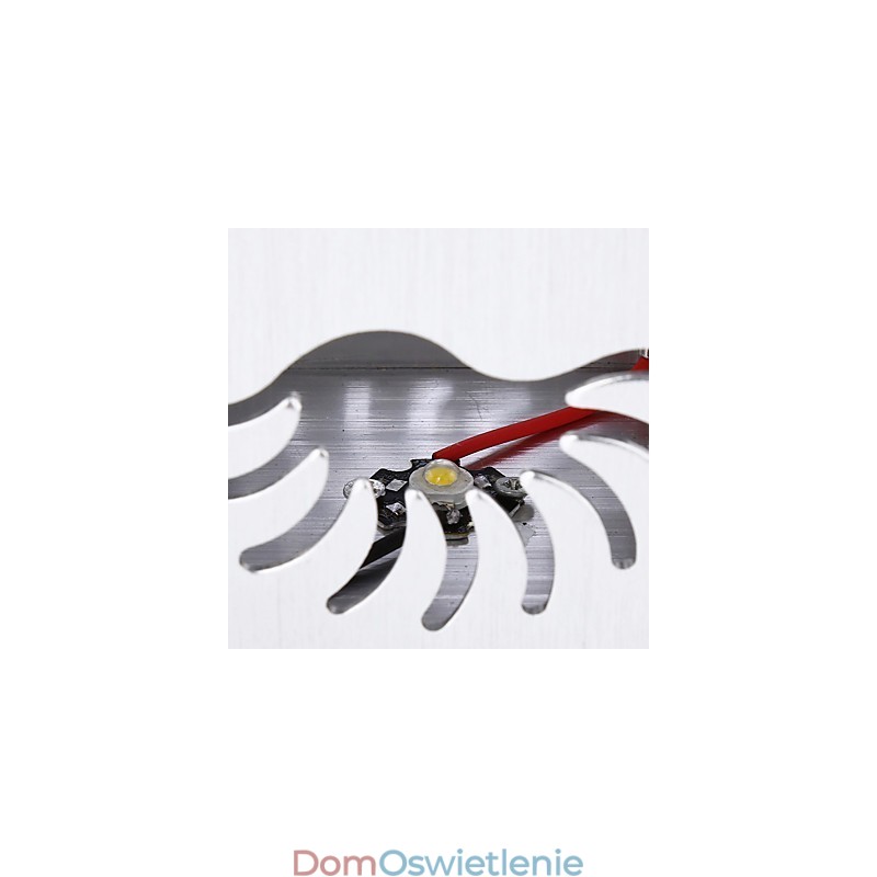 Nowoczesna, współczesna, galwanizowana cecha do kinkietów ściennych z oświetleniem otoczenia Wall LightV