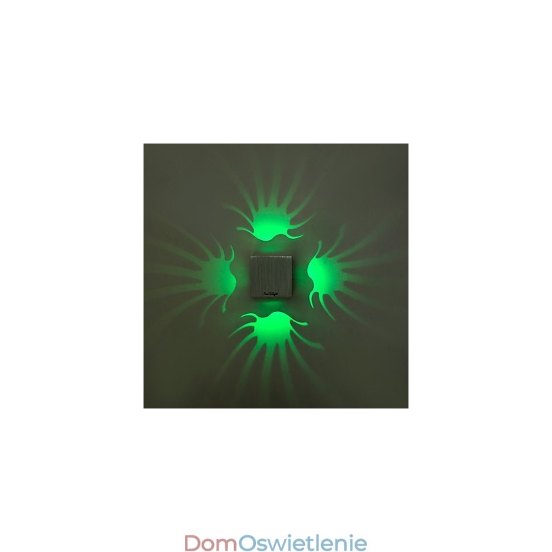 Nowoczesna, współczesna, galwanizowana cecha do kinkietów ściennych z oświetleniem otoczenia Wall LightV