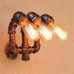 Rustykalny domek wiejski Malowanie Cecha dla Ambient Light Kinkiety Ścienne Lampa Ścienna