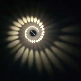 Nowoczesna, współczesna, galwanizowana cecha oświetlenia otoczenia, montaż ścienny podtynkowy