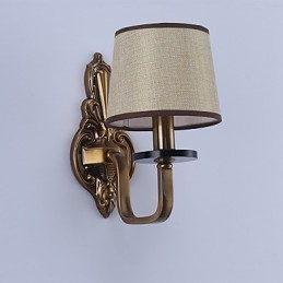 Tradycyjna klasyczna galwanizowana funkcja ochrony oczu Kinkiety ścienne Downlight Kinkiet