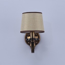 Tradycyjna klasyczna galwanizowana funkcja ochrony oczu Kinkiety ścienne Downlight Kinkiet