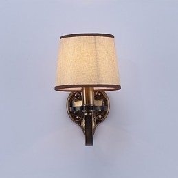 Tradycyjna klasyczna galwanizowana funkcja ochrony oczu Kinkiety ścienne Downlight Kinkiet