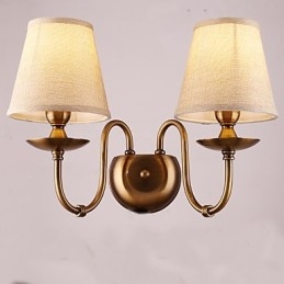 Tradycyjna klasyczna galwanizowana funkcja ochrony oczu Kinkiety ścienne Downlight Kinkiet