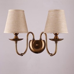 Tradycyjna klasyczna galwanizowana funkcja ochrony oczu Kinkiety ścienne Downlight Kinkiet