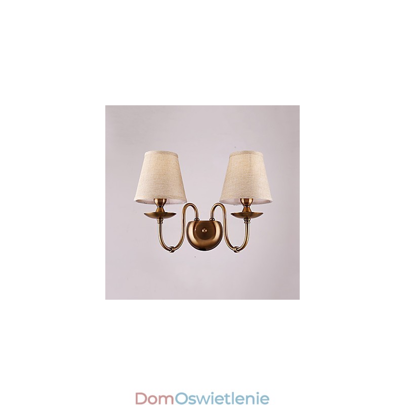 Tradycyjna klasyczna galwanizowana funkcja ochrony oczu Kinkiety ścienne Downlight Kinkiet
