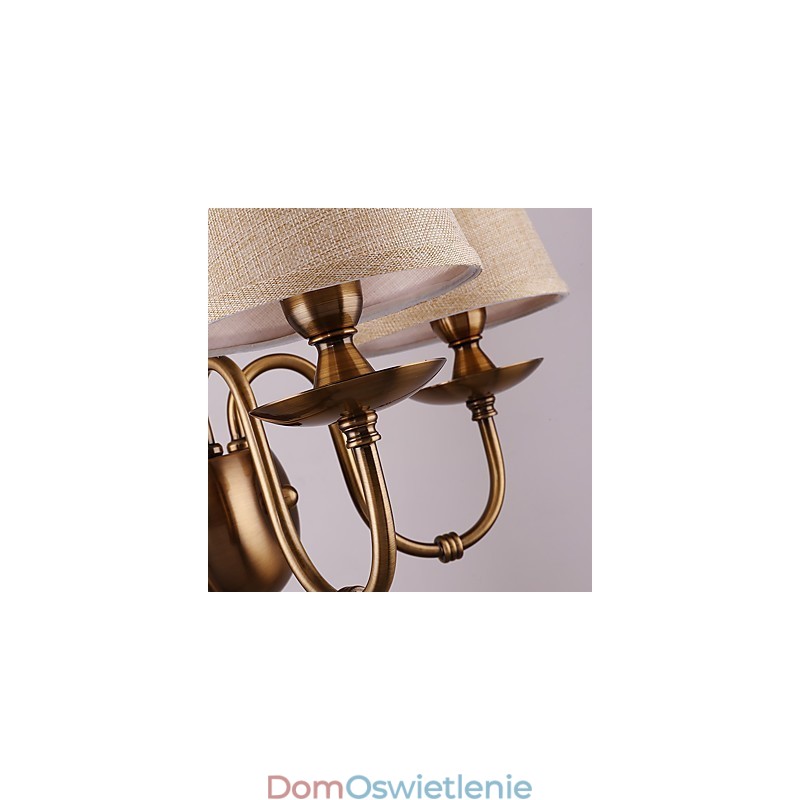 Tradycyjna klasyczna galwanizowana funkcja ochrony oczu Kinkiety ścienne Downlight Kinkiet