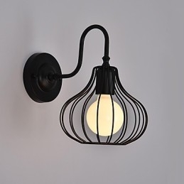 MaxTraditional Classic Rustic Lodge Painting Feature dla Mini Style Ambient Light Wall Sconces Wall Light