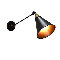Buzz Paint pojedyncza ściana żelazna lampa ścienna głupia czarna lampa świetlna na ścianie