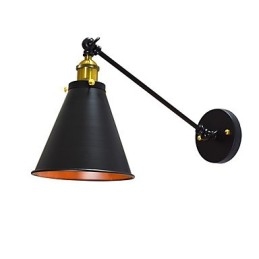 Buzz Paint pojedyncza ściana żelazna lampa ścienna głupia czarna lampa świetlna na ścianie