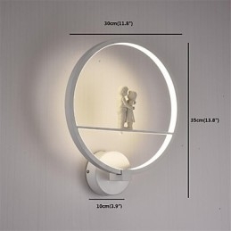 Zintegrowane nowoczesne współczesne dla mini stylu Ambient Light Kinkiety ścienne Kinkiety ścienne