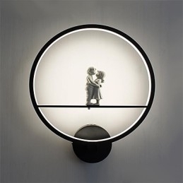 Zintegrowane nowoczesne współczesne dla mini stylu Ambient Light Kinkiety ścienne Kinkiety ścienne