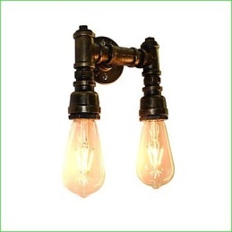 Rustykalny domek Tradycyjny Klasyczny antyczny mosiądz Cecha dla Ambient Light Kinkiety Ścienne Lampa Ścienna