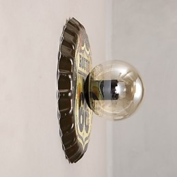 Tradycyjny Klasyczny Rustykalny Domek Wiejski Malowanie Cecha Miniaturowego Stylu Ambient Light Kinkiety Ścienne Światło Ścienne
