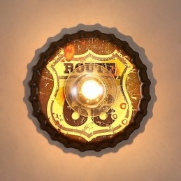 Tradycyjny Klasyczny Rustykalny Domek Wiejski Malowanie Cecha Miniaturowego Stylu Ambient Light Kinkiety Ścienne Światło Ścienne