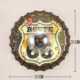 Tradycyjny Klasyczny Rustykalny Domek Wiejski Malowanie Cecha Miniaturowego Stylu Ambient Light Kinkiety Ścienne Światło Ścienne