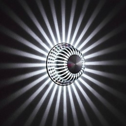 Nowoczesna lampa ścienna aluminiowa do montażu na ścianie, udekoruj ściany