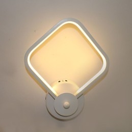 Prosta Nowoczesna Lampka Nocna Do Sypialni Lampa Ścienna Kreatywna Osobowość Schody Lampa Aluminiowa