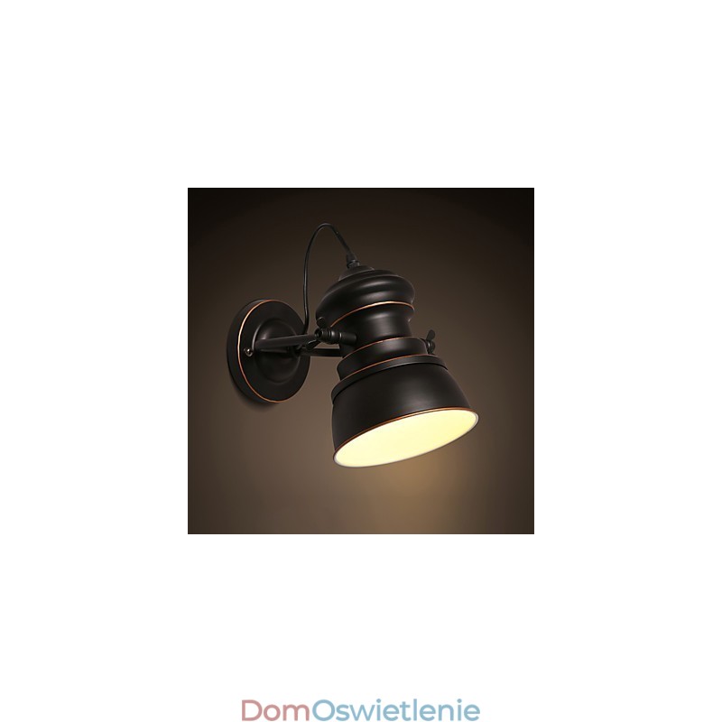 Oświetlenie przemysłowe w stylu vintage, retro, luksusowe, do sypialni, na balkon, do baru, na alejkę