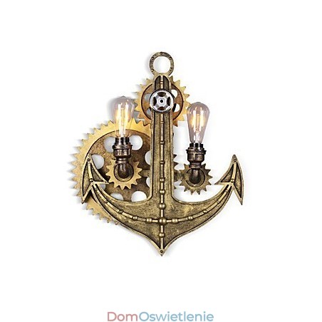 Vintage Industrial Wall Lights Wood Gear Shape Kreatywne obrotowe światła Restauracja Kawiarnia Bar Dekoracja oświetlenie