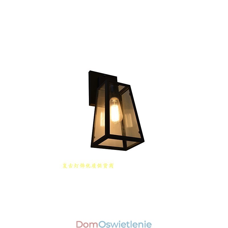 Kinkiet Kinkiety Ścienne Żelazo Ścienne Lampy Głupi Czarny Miecz Świetlny Lampa Na Ścianie