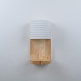 Prosta lampa ścienna, lampka nocna, biurko z kloszem szklanym i litego drewna do sypialni, komody, salonu, pokoju dziecięcego, akademika, stolika kawowego, biblioteczki