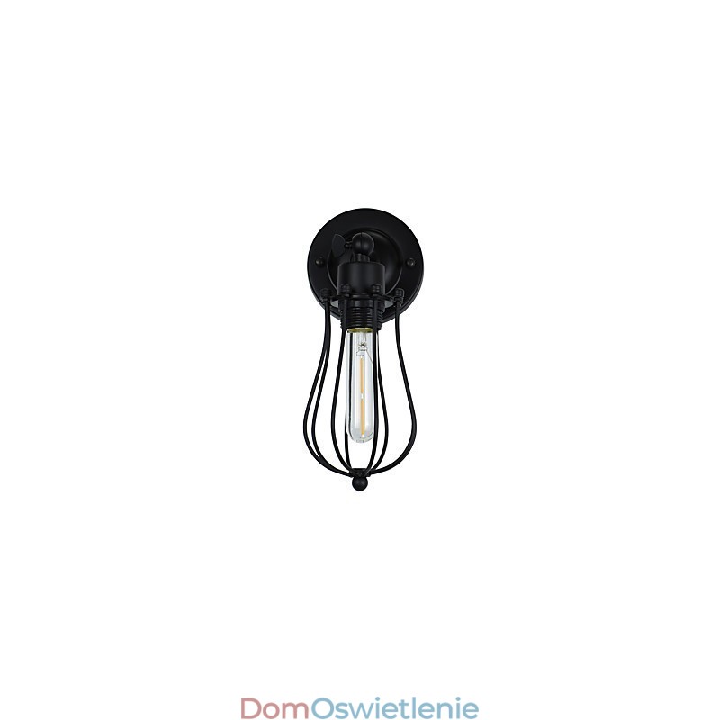 Malowana stalowa lampa ścienna Dumb Black American Coffee Decoration Retro lampa ścienna Lightsaber Lamp na ścianie