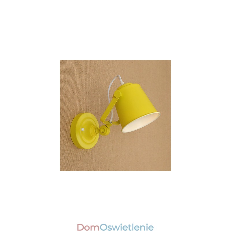 Malowana stalowa lampa ścienna Dumb Black American Coffee Decoration Retro lampa ścienna Lightsaber Lamp na ścianie