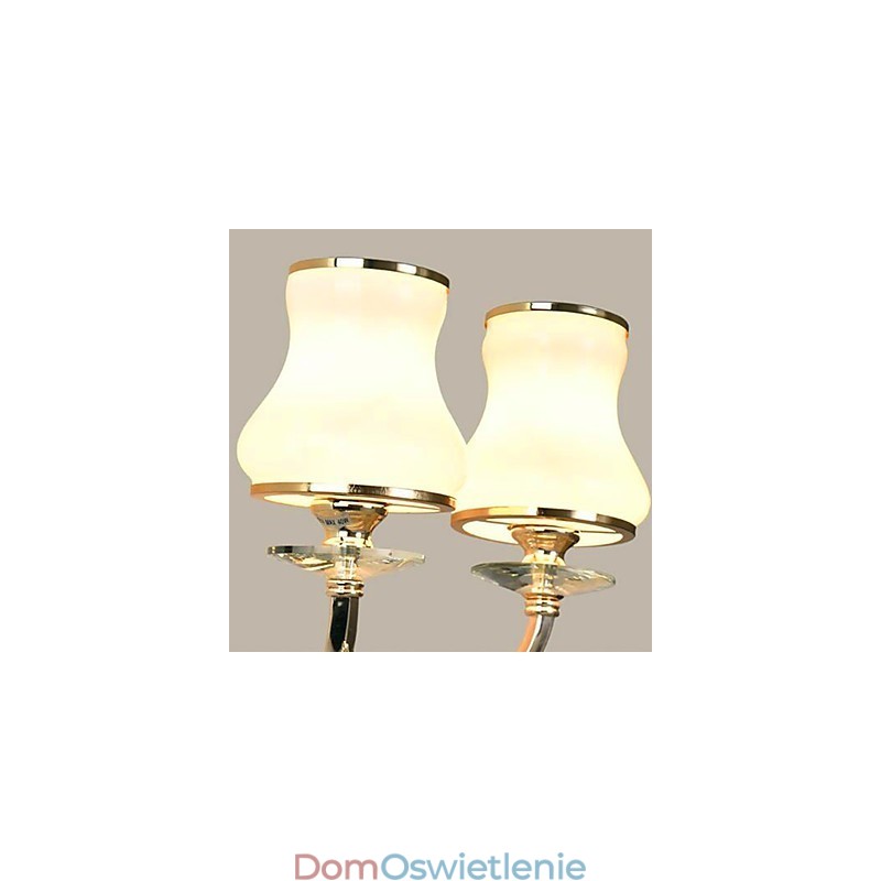 Nowoczesna, galwanizowana cecha dla kryształowych mini lamp ściennych chroniących oczy