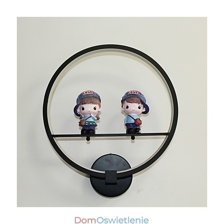 Nowoczesna kreatywna lampa ścienna dekoracja pokoju dziecięcego lampa osobowościowa wbudowana lampa ścienna materiał aluminiowy lampy ścienne korytarzowe i latarnie