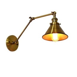 Kinkiet Kinkiety Ścienne Żelazo Ścienne Lampy Głupi Czarny Miecz Świetlny Lampa Na Ścianie
