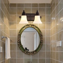 Rustykalny domek Czarny tlenek Wykończenie Funkcja ochrony oczu Światło otoczenia Kinkiety ścienne Światło ścienne