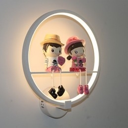 Nowoczesna lampa ścienna minimalistyczna kreatywna lampa do alejek i schodów