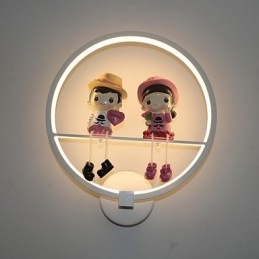 Nowoczesna lampa ścienna minimalistyczna kreatywna lampa do alejek i schodów