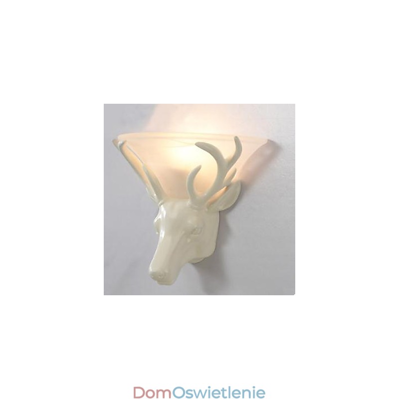 Nowoczesna i kontraktowa lampa ścienna Deer Head Fashion Creative Living Room Bedroom Wall Lamp