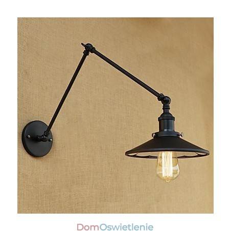 Cecha malowania w stylu retro w stylu wiejskim dla lamp ściennych z ramieniem obrotowym Cecha malowania w stylu retro w stylu wiejskim dla lamp ściennych z ramieniem obrotowym