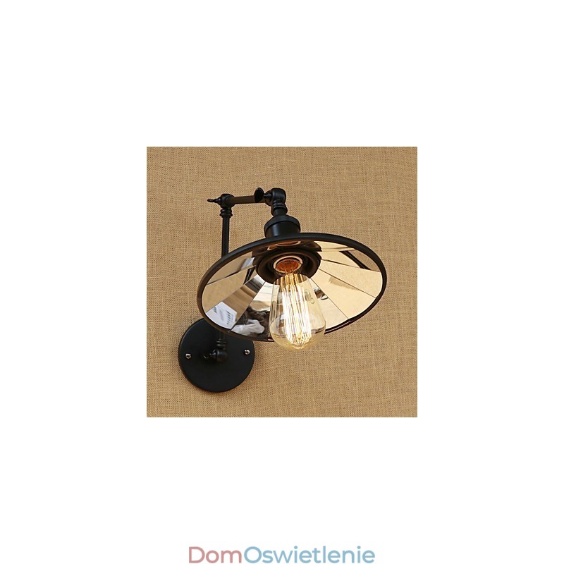 Cecha malowania w stylu retro w stylu wiejskim dla lamp ściennych z ramieniem obrotowym