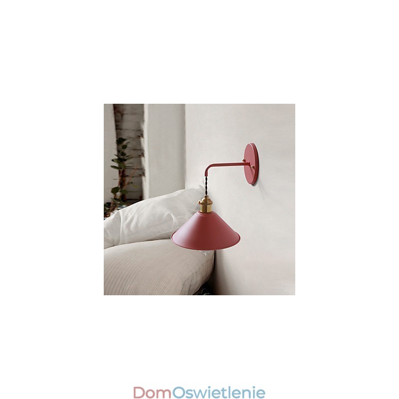Miniaturowe proste przemysłowe żarówki ścienne Vintage Retro Village Metalowa lampa ścienna Kinkiet Lampa ścienna do korytarza
