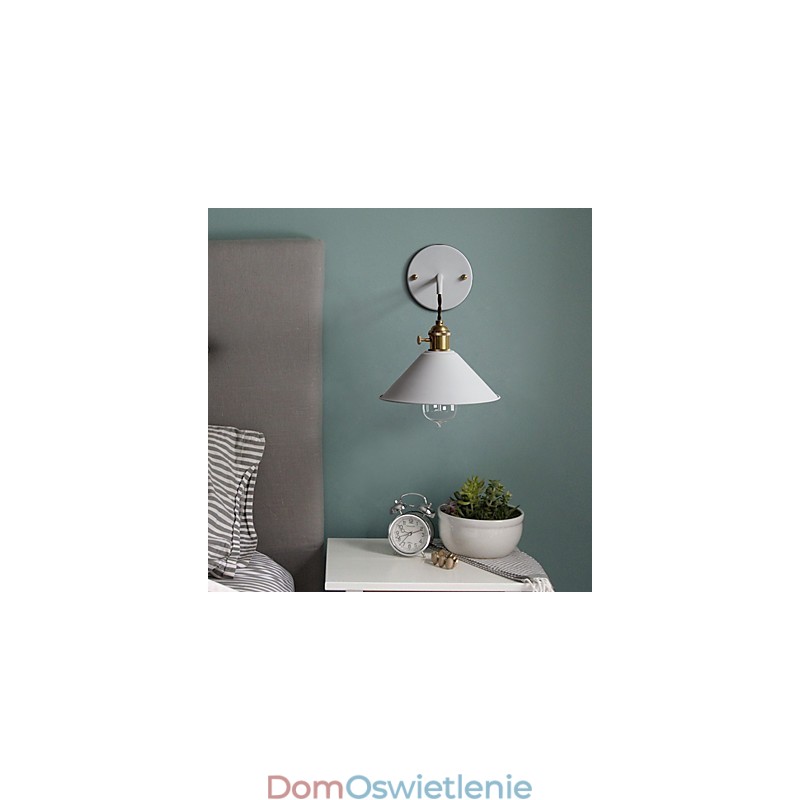 Miniaturowe proste przemysłowe żarówki ścienne Vintage Retro Village Metalowa lampa ścienna Kinkiet Lampa ścienna do korytarza