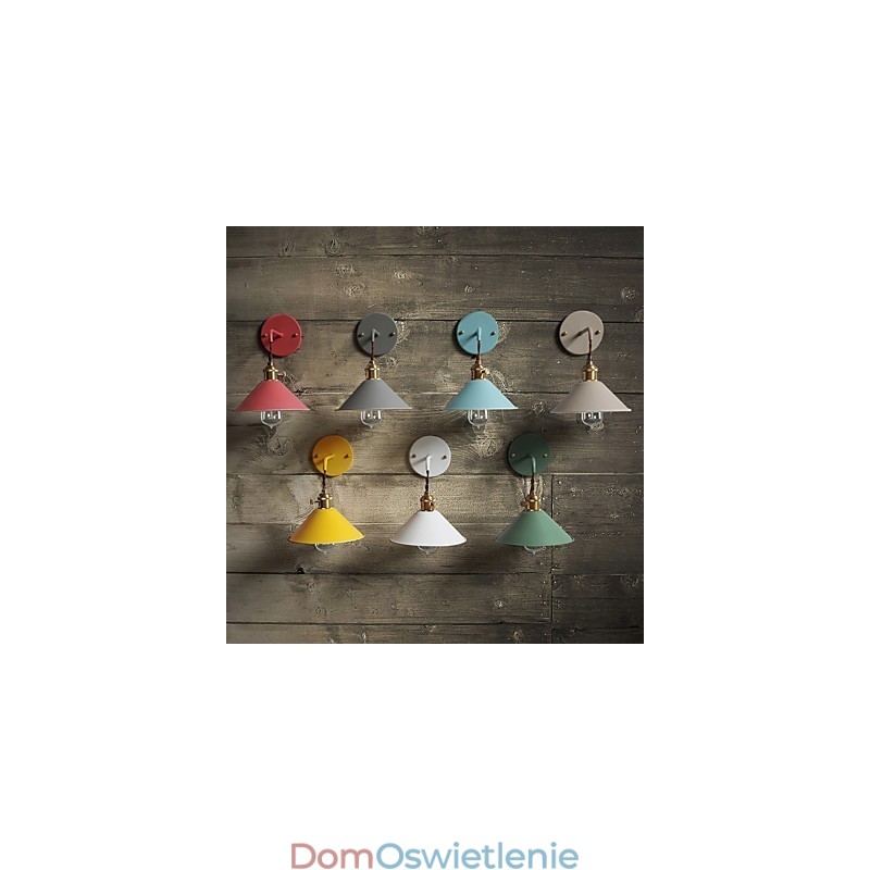 Miniaturowe proste przemysłowe żarówki ścienne Vintage Retro Village Metalowa lampa ścienna Kinkiet Lampa ścienna do korytarza