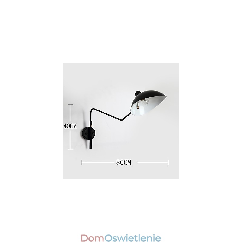 Loft Amercian Countryside Industrial Style Vintage Kinkiety do Sypialni, Pokoju Kantynowego, Kawiarni i Baru Udekoruj Kinkiet