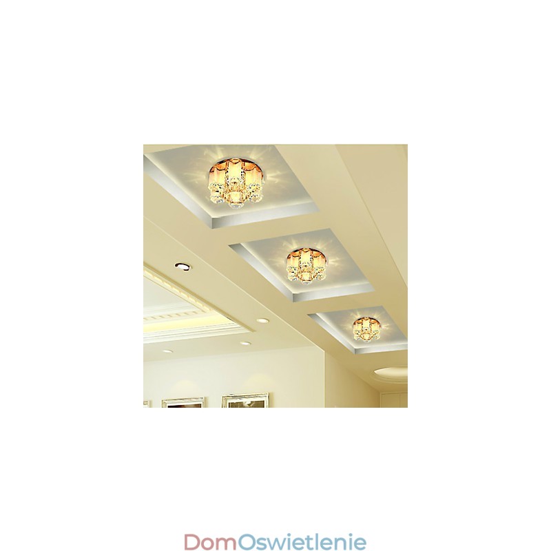 Kryształowa lampa SMD CreativeTube Spotlight Absorbująca światło kopuły