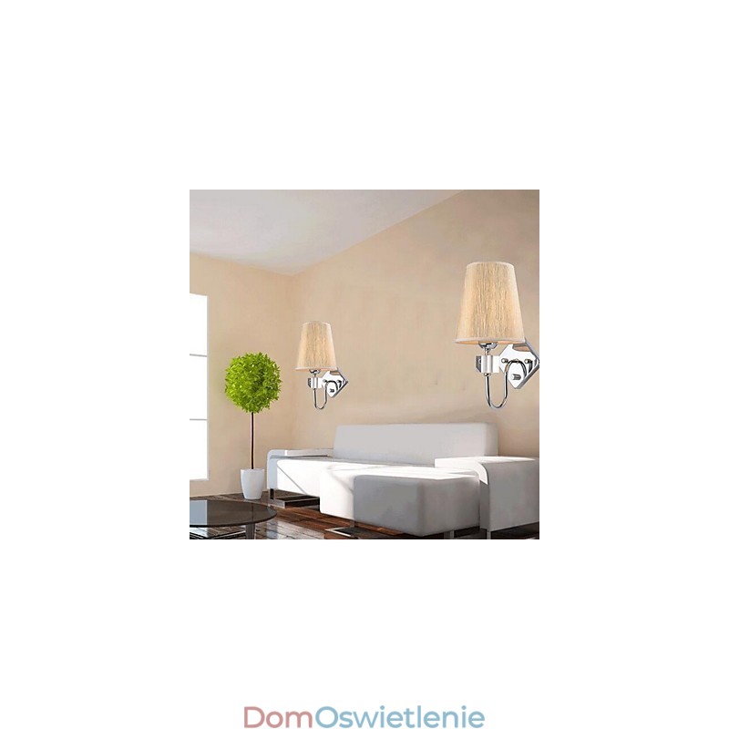 Nowoczesne współczesne galwanizowane kinkiety ścienne z oświetleniem górnym