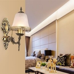 Kinkiety ścienne Vintage Galwanizowane Cecha Downlight Kinkiet Ścienny