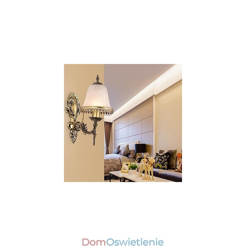 Kinkiety ścienne Vintage Galwanizowane Cecha Downlight Kinkiet Ścienny