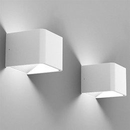 Nowoczesna lampa ścienna do korytarza wewnętrznego, lampa ścienna góra-dół