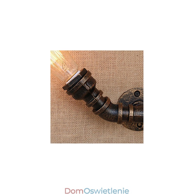 Nostalgia Prosta Fajka Wodna Dekoracyjna Mała Lampa Ścienna Lampa Ścienna