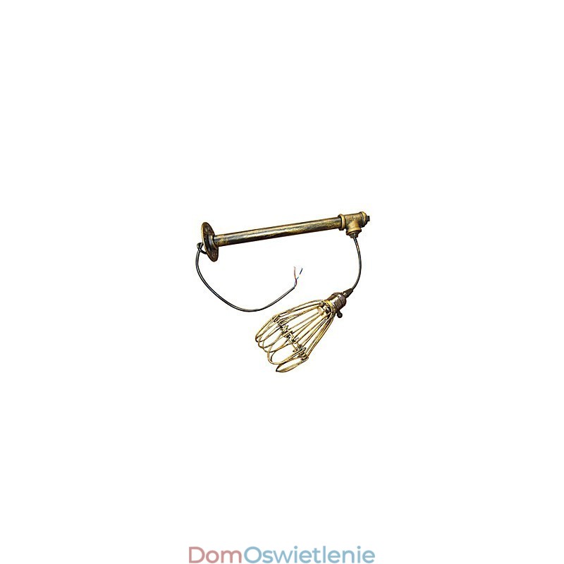 Loft vintage kinkiet lampa restauracja kawiarnia korytarz bar Żelazna klatka lampa ścienna przemysł oświetlenie rur żelaznych