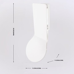 Zintegrowana, nowoczesna, współczesna funkcja malowania dla kinkietów ściennych z oświetleniem typu downlight