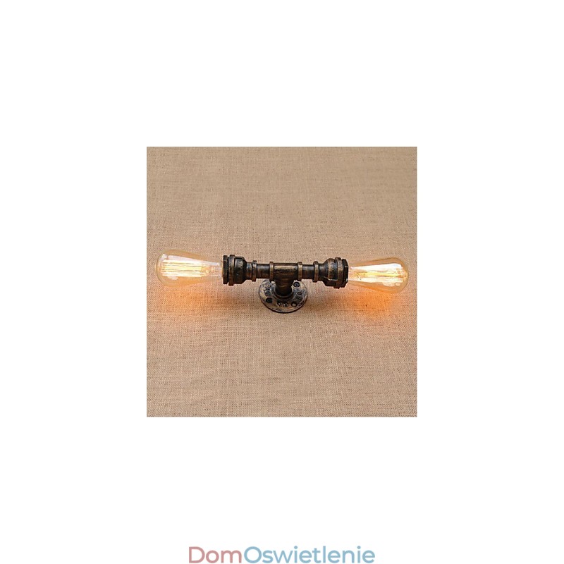 Nostalgia Prosta Fajka Wodna Dekoracyjna Mała Lampa Ścienna Lampa Ścienna